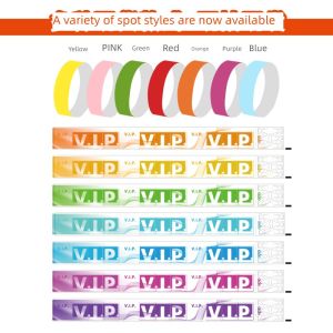 Disposable Dupont Paper Waterproof Wristbands for Events And Amusement Parks Customizable Entrance Sign-In Smart Bracelets
