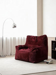 YUEMAILEFU | Vintage Fabric Lazy Sofa Balcony Small Living Room Recliner
