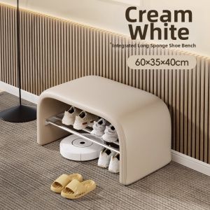 Luxury Long Bench for Shoes with Storage