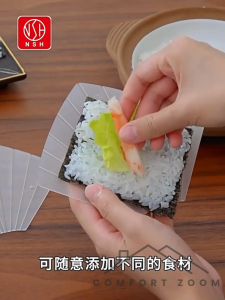 Transparent Sushi Mold / Sushi Maker / Sushi Maker Mould / Rice Ball Molds / Kitchen Cooking Tools