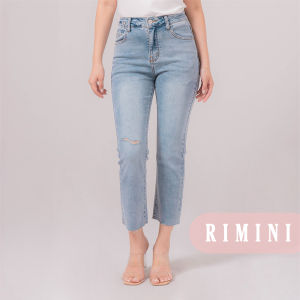 RIMINI - Bawahan Dewasa Celana Jeans Panjang Holiday Ripped 26-33 Zelda Ripped Denim Pants - 5185