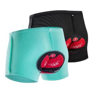 WOSAWE | Quick-Drying Breathable Padded Bicycle Shorts with Silicone Cushion