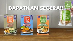 Eatalian Express Little Nuur Ready To Eat (RTE) Nasi Tomato Ayam Merah 10M+ Nasi Butir