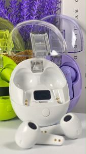 💥HOT💥หูฟังไร้สาย PRO one หูฟังสเตอริโอ หูฟังบลูทูธ TWS Wireless bluetooth ใช้ได้ทุกรุ่น - สีขาว