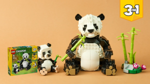 LEGO Creator 3in1 31165 Wild Animals: Panda Family (626 Pieces)