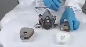 【🇲🇾Stock】6200 Gas Mask Safety Protection Filter Dust Chemical Mask Painting Respirator Half Face Pesticide Respirator Spray Paint Decoration Chemical Face Mask 6200防毒面具套装