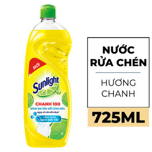 nước rữa chén sunliy chai  750ml hương chanh đậm đặc hương thơm dịu mát với  sức mạnh từ chanh rữa sạch bóng mọi vết bẩn mở dầu trên chén đĩa