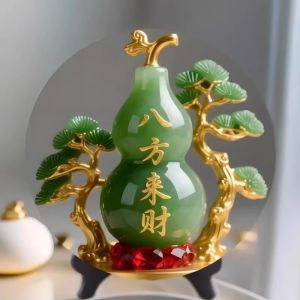 NIANXU | Decorative Wealth Attraction Wooden Desk Ornament