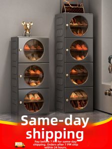 SHOUNADAREN | No-Installation Durable Space-Saving Multilevel Shoe Rack