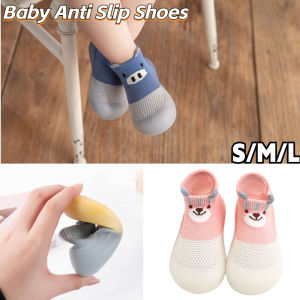 Baby Anti Slip Socks Toddler Walking Shoes 0-12 months Newborn Footware with Cartoon Design