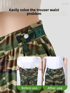 ZUYINBULUO | Elastic Adjustable Waist Belt Camo Buckle