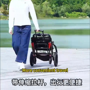 Travel Wheelchair Lightweight Folding Elderly Foldable Wheelchair travel Adult Wheelchair for adult Foldable wheelchair for adult for travel portable trolley travel wheelchair for adult heavy duty