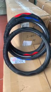 Bọc Vô Lăng Ô Tô Da Carbon 3D Nổi Vân Tổ Ong Cao Cấp Tròn 38cm