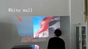 【COD&READY STOCK】16:9 Foldable Design Home Translucent Projection Screen Film Theater Outdoor 84/100 Inch Movie Video Screen for Projector