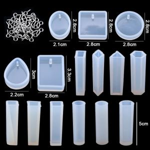 Jewelry Epoxy Resin Molds Kit Silicone Mold UV Casting Mold Kit Witt Tools Resin Jewelry Casting Molds For Jewelry Making DIY
