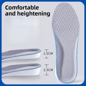 XIANZHAO | Womens Invisible Shoe Inserts Arch Support Heel Raise Cushion Comfortable Long Time Wear Small Stature People Increasing Height