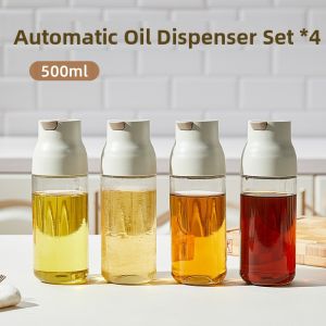 CAROTE | Kitchen Home Oil Sauce Condiment Jars Set