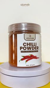 ALAMEE Cabe Bubuk Halus Chilli Powder Chili Cabai Rempah Asli Tanpa Campuran Bumbu Dapur Organik