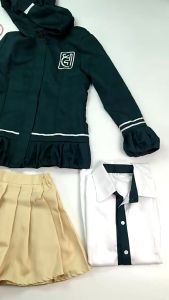 Danganronpa Nanami ChiaKi Anime Cosplay Wig Full Set Uniform Halloween Carnival Costumes Suit