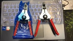 Kềm tuốt dây điện dây cáp VKS Kiềm lột vỏ dây điện cao cấp. kiềm tách vỏ dây cáp inox 304