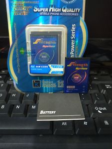 Baterai ORI Strength For Samsung C3303 Champ C3303K Baterai Double Power 3500 mAh Battery Batere Baterai Batre