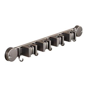 youqin | Wall-mounted Mop Rack Storage Hooks Easy Install