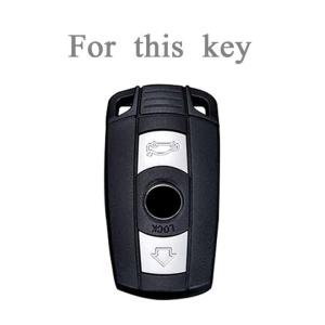 3 Buttons TPU Car Remote Key Shell for BMW E61 E90 E82 E70 E71 E87 E88 E89 X5 X6 for 1 3 5 6 Series Replace Smart Key Case Cover
