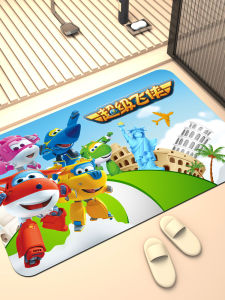 Thảm Phòng Tắm Hoạt Hình Siêu Anh Hùng Bằng Đất Sét Tế Bào Giun Sán Thảm Phòng Tắm Chống Trượt Thảm Phòng Tắm Ẩm Khí Thảm Phòng Tắm Ngoài Trời