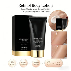 Retinol Body Lotion Tightening Deep Moisturizing Smoothing Lotion for Dry Skin Lift Firming Daily Nourishing Cream Non-Greasy