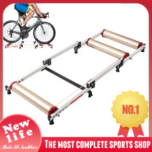 【COD】Bike Trainer Rollers Portable Exercise Bike Indoor and Outdoor Bicycle Coach Training Bicycle Roller Indoor Bicycle Aerobic Fat Reducing For 26-29 inches Bicycle Coach Indoor Bicycle Roller