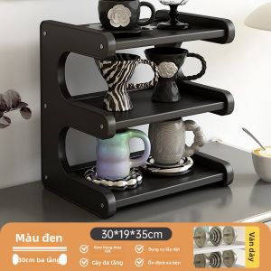 CHUJUN | Kệ Lưu Trữ Bàn Đa Cấp Để Cốc