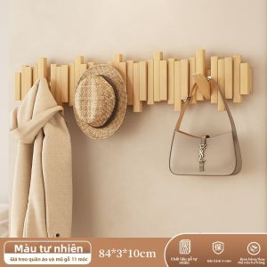 CHUJUN | Góc Treo Áo Hình Phím Piano Gỗ