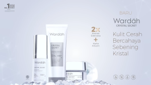 Wardah Brightening Crystal Secret NMF Amino AHA PHA Clarifying Foaming Cleanser 100 ml - Skincare