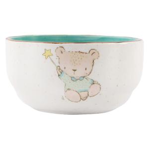 LOTUS BLUE | Ceramic Rice Bowl Home Soup Noodle Bowl Cute Girl Retro Bowl