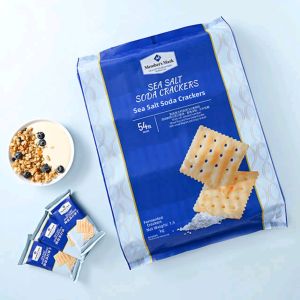 Members Mark Sea Salt Baked Soda Cookies No Added Sugar Taffy Black Truffle Ham Quinoa MM Cheese Heart Snacks Nuts Specialties