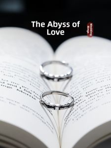 KELANXI | Original Love Abyss Sterling Silver Couple Rings