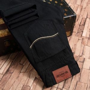 JIFANPAUL | Quần Jeans Thẳng Co Giãn Bền Cho Nam Mùa Xuân Hè
