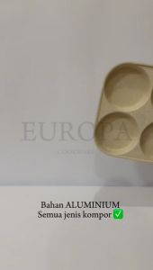 EUROPA wajan Pengorengan Telur Dadar Mini Omelet Pan Granite Anti Lengket 20cm Bisa Induksi