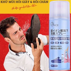 Bình Xịt Khử Mùi Hôi Giầy Hôi Chân Bình Xịt Khử Mùi Hôi Công Nghệ Nano Bạc