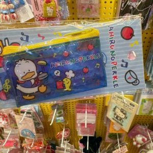 Sanrio Hello Kitty Twin Stars Spring Bag Mini Key Holder Big Ear Dog PVC Storage Bag Toy Collectible Trendy Blind Box