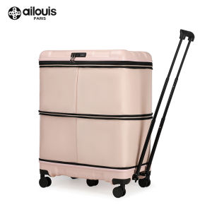 ailouis | Expandable Foldable Telescoping Durable Large Capacity Travel Suitcase
