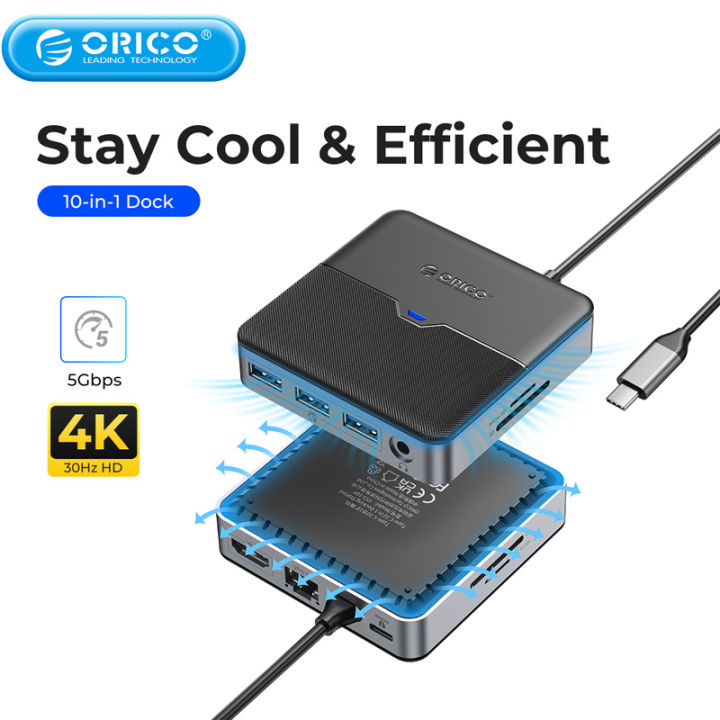 ORICO NEW Type C Docking Station USB 3.0 HUB 4K30Hz HDMI-compatible ...