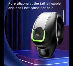 Open-Ear Clip-On Bluetooth Earbud 6.5g Lightweight HiFi Surround Sound Long Battery for Run/Office