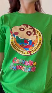 Kaos T-shirt Fashion Lengan Pendek Shinchan Bigsize & Plusize
