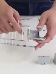 Stainless Steel Heavy Duty Thickening Hanging Faucet Drain Organize Dishcloth Drying Rack Holder