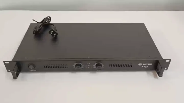 350W x2 power amplifier outdoor power amplifier D 1U you can connect to Computer mobile phone to play music amplifier professional