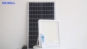 Solar Lights Outdoor Lampu Solar lamp Remote Control Solar Powered Flood Light Waterproof for Yard Swimming Pool 8000W lampu Solar outdoor lighting LED Solar Spotlight IP67 Waterproof Remote garden Light