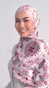 AVRA - Andalusia Shawl and Square Hijab - Tierra - Premium Satin Silk
