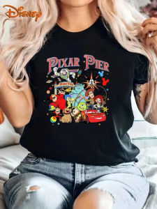 Áo Thun Cổ Tròn Cỡ Lớn Dành Cho Nữ Của Disney Áo Thun Cổ Tròn In Hình Công Viên Giải Trí Cổ Điển Áo Thời Trang Tay Ngắn Dành Cho Thanh Thiếu Niên Mặc Mùa Hè