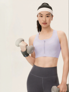 Keep | Front-Zip High-Impact Quick-Dry Shockproof Sports Bra